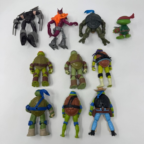 Lot of TMNT Teenage Mutant Ninja Turtles Villains Figure Lot Shredder Fish Head - Picture 12 of 12
